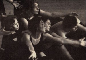 National Theater School (Back L to R) Shelora, Bonnie Rose (Front L to R) Marilyn Lightstone, Judy Armstrong, John Juliani