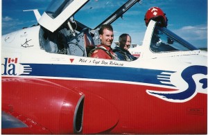 Media Flight with Capt. Dan Robinson, Snowbird Pilot #4, and Tink Robinson (1996)